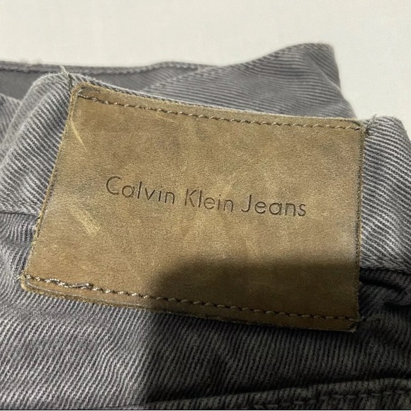 Vintage Men’s Jeans CALVIN KLEIN & LEVIS 550 *Adult Size 30* Black & Gray Denim - Picture 7 of 12